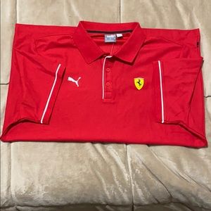 Scuderia Ferrari Race Men’s Puma Polo Shirt